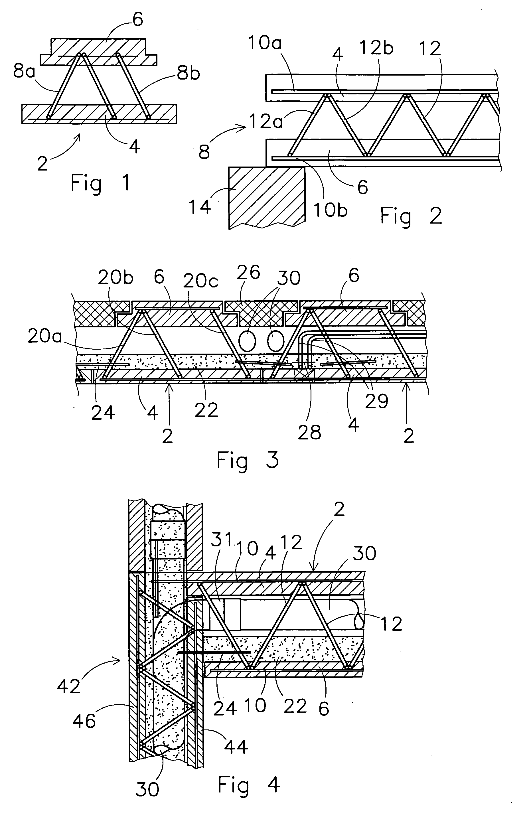 Building system, beam element, column and method