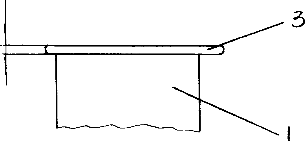 Vane blade tip structure of vane type machine