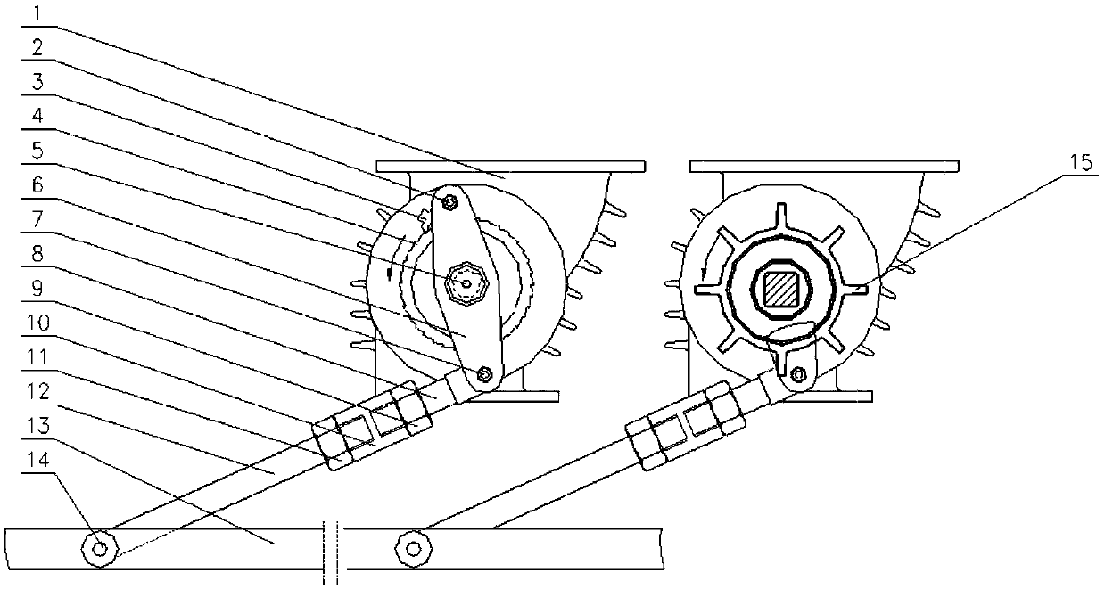 Device and method enabling multiple sets of crushers to have equal discharging rates