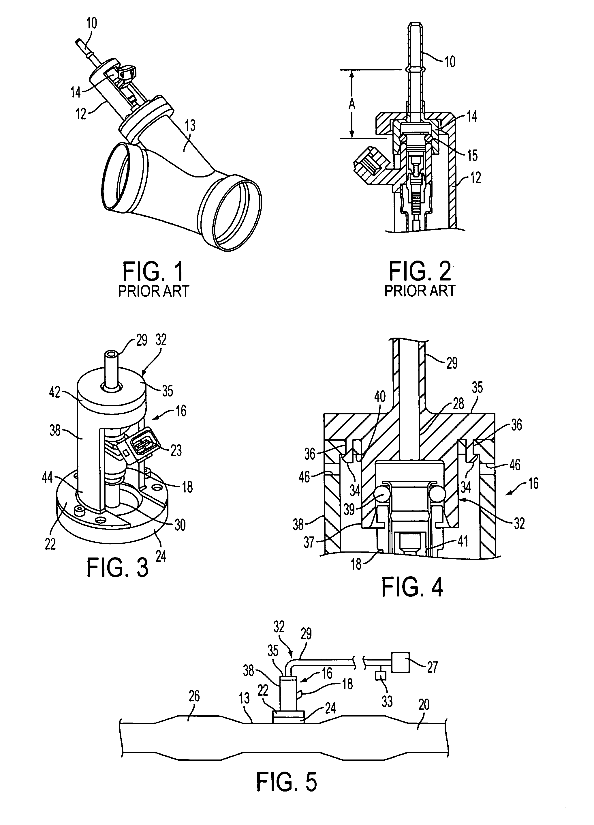Fluid supply connection for reductant delivery unit for selective catalytic reduction systems
