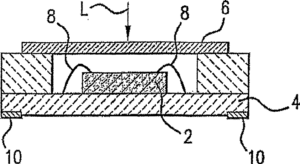 Electronic package of light-sensitive semiconductor device and manufacturing and assembling method