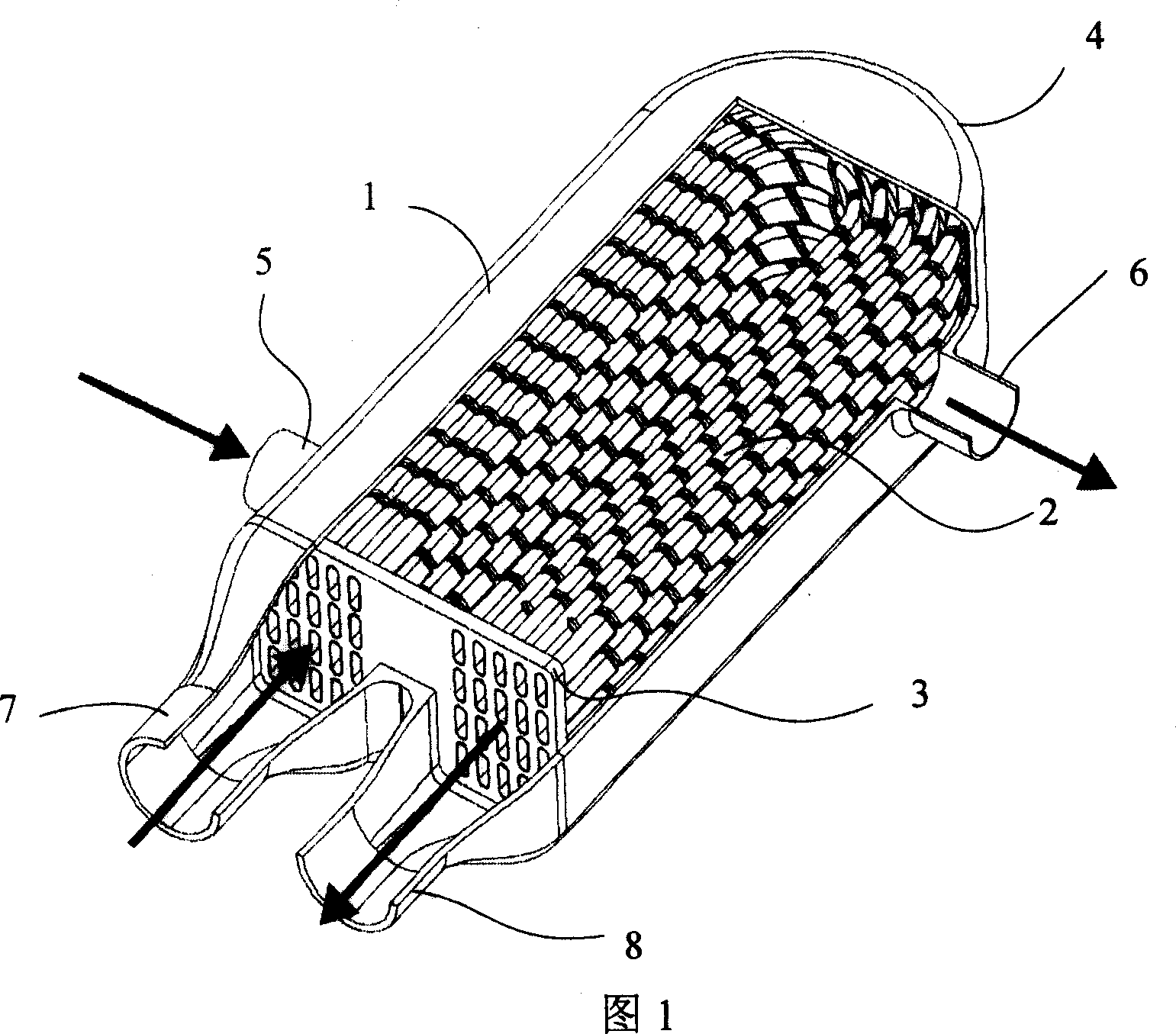U-shape tube type heat exchanger