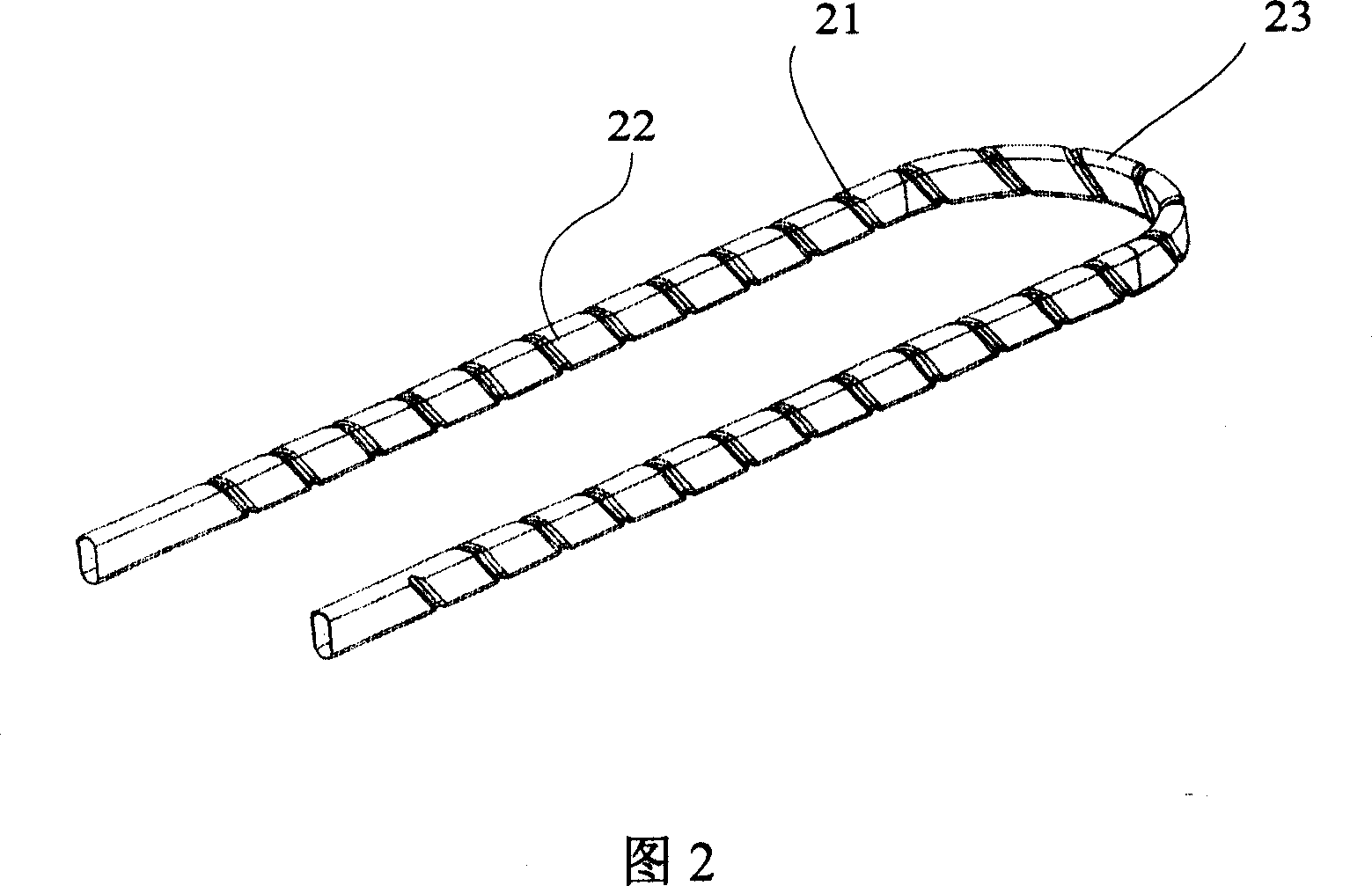 U-shape tube type heat exchanger