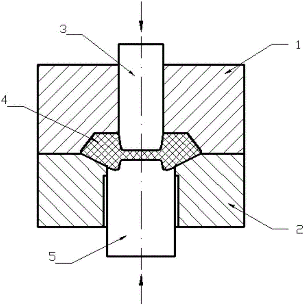 Isothermal forging method of straight bevel gear