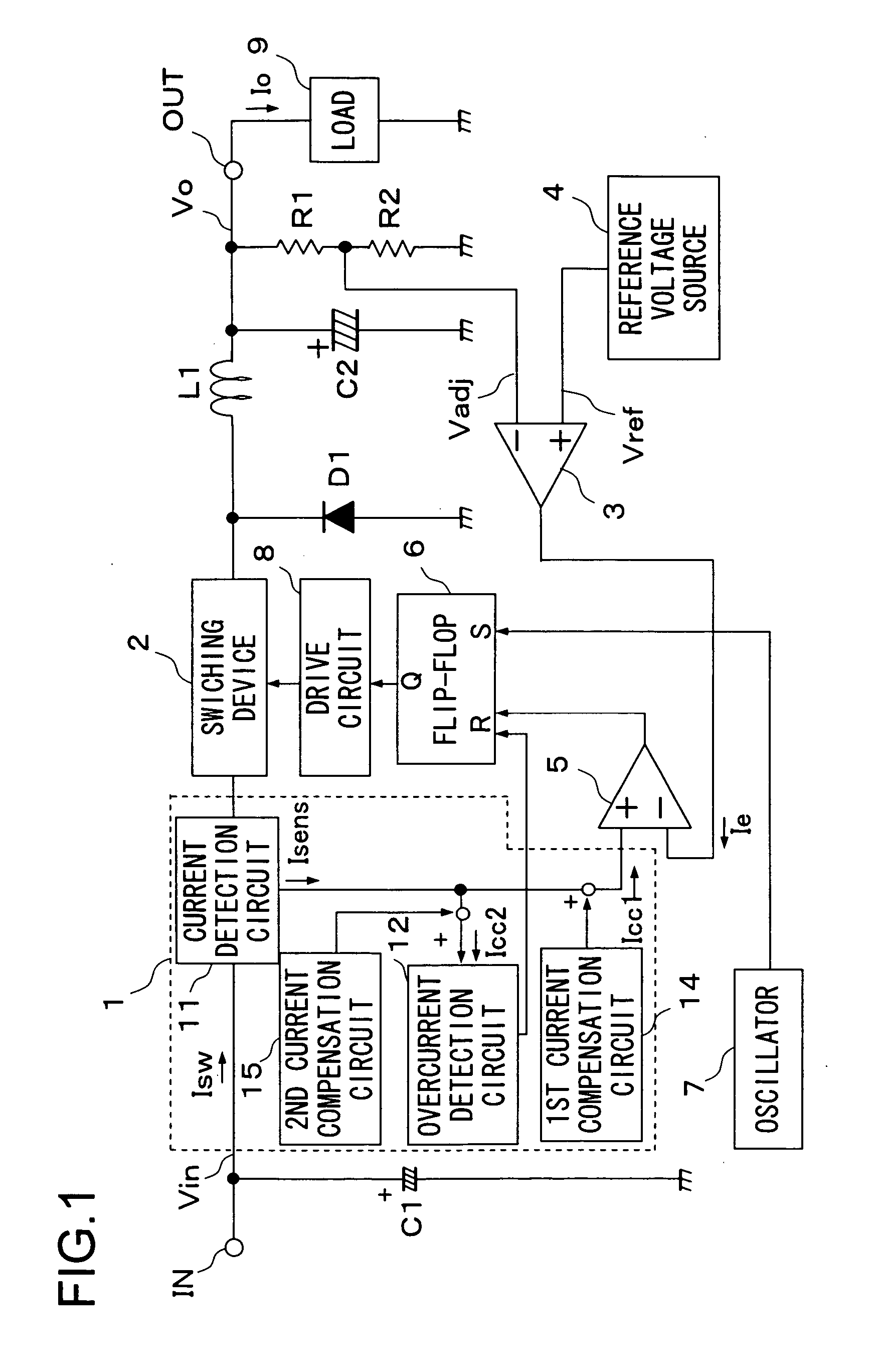 Switching power supply apparatus and electric applianance therewith