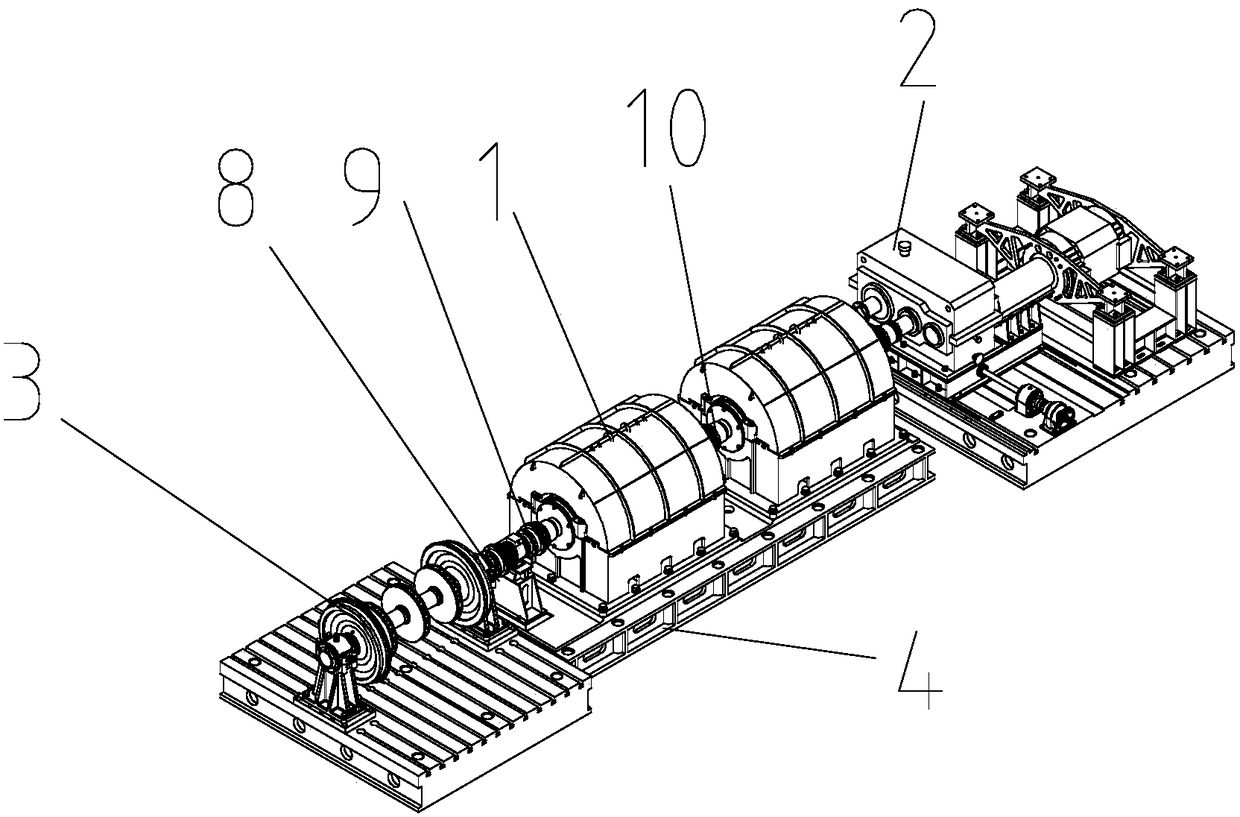 Traction brake test system