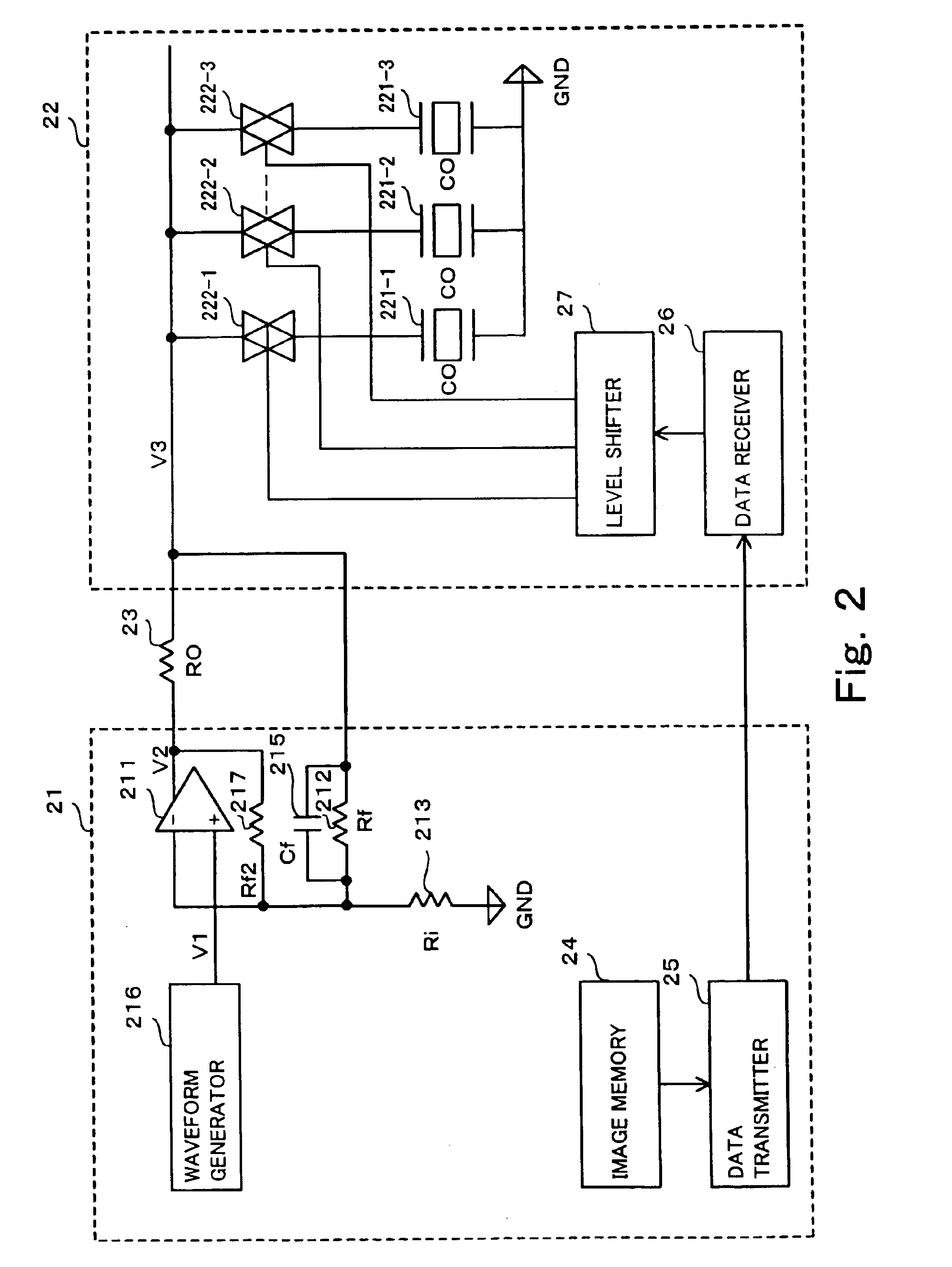 Drive circuit of ink jet head and driving method of ink jet head
