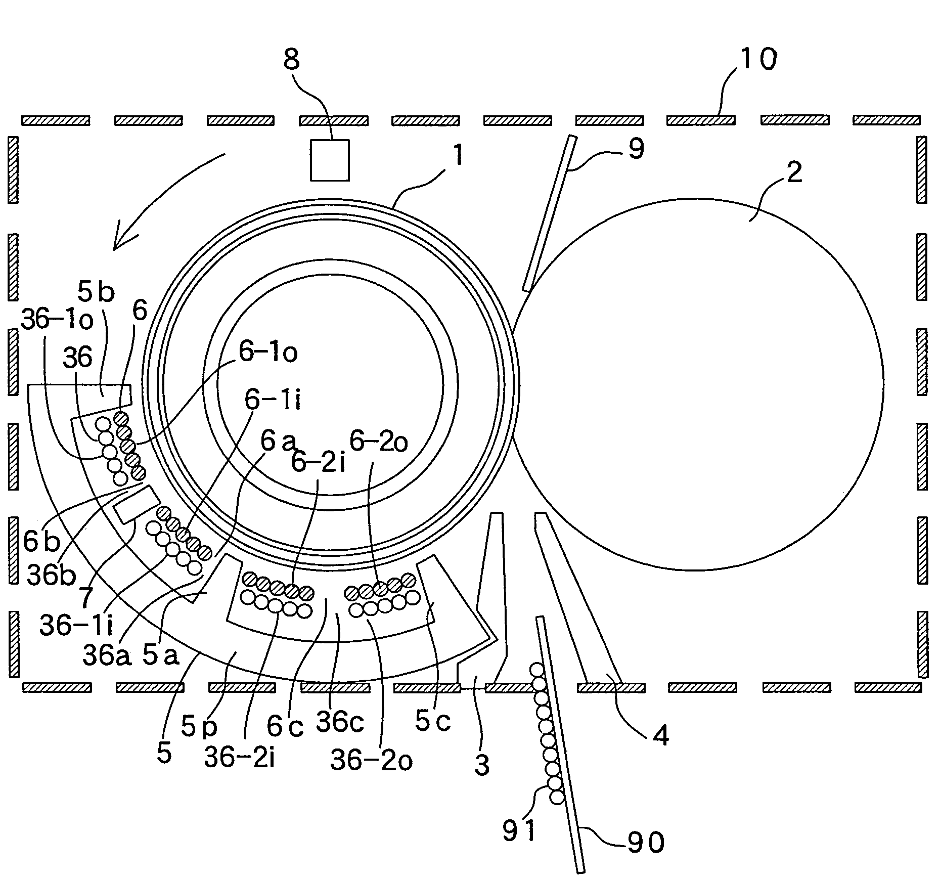 Induction heating device, induction heating fixing device and image forming apparatus