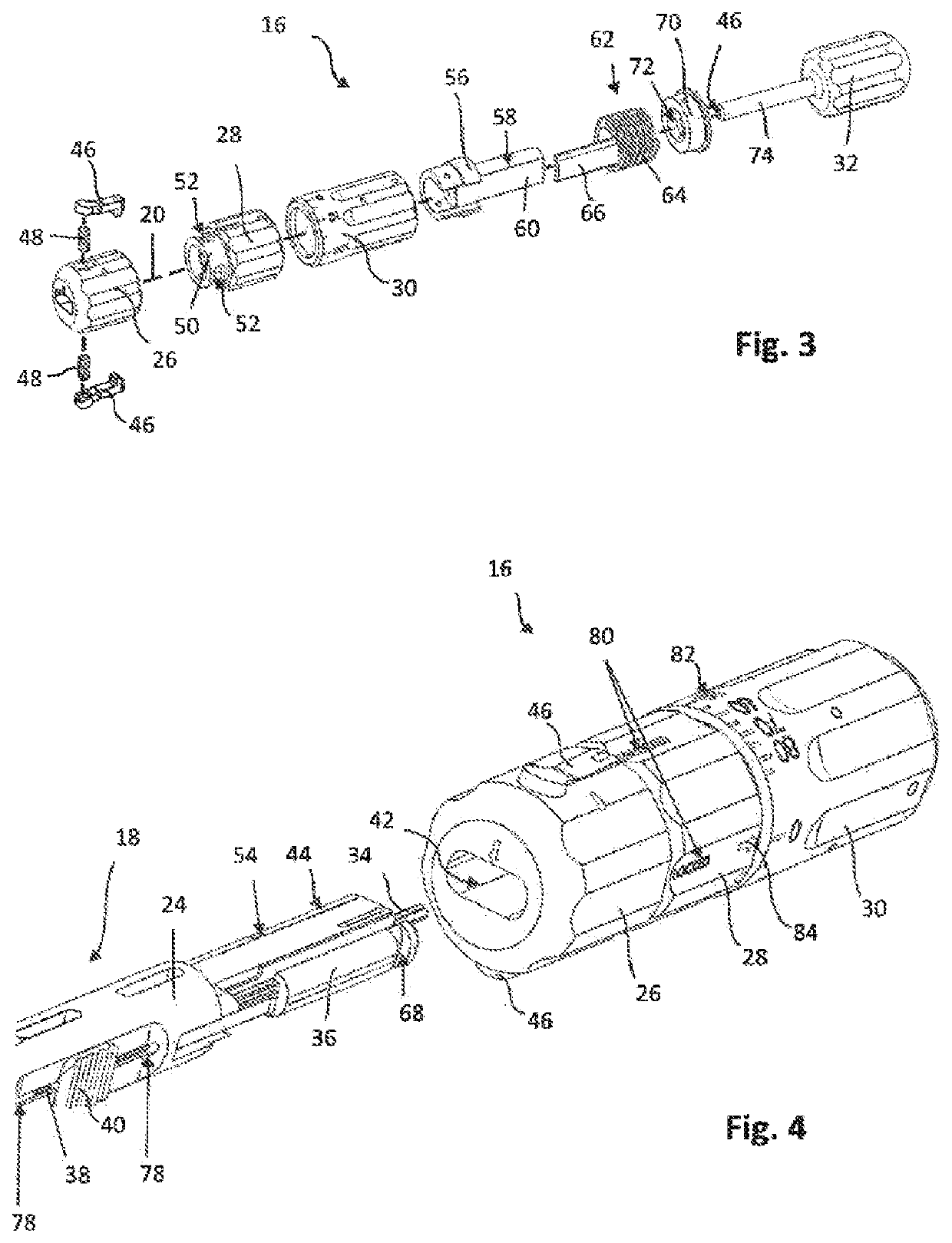 Cage and positioning instrument for a cage positioning system