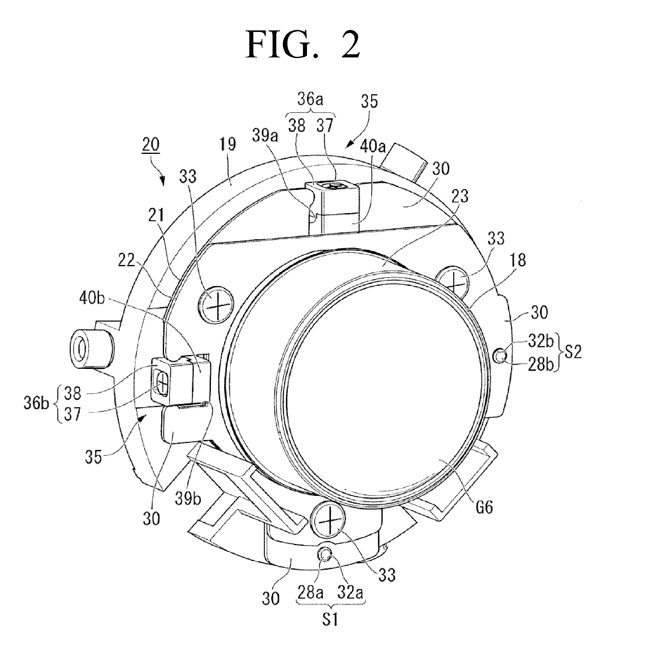 Adjustment device, lens barrel, and optical apparatus