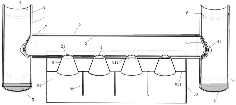 Jet aero-engine vector nozzle and aero-engine