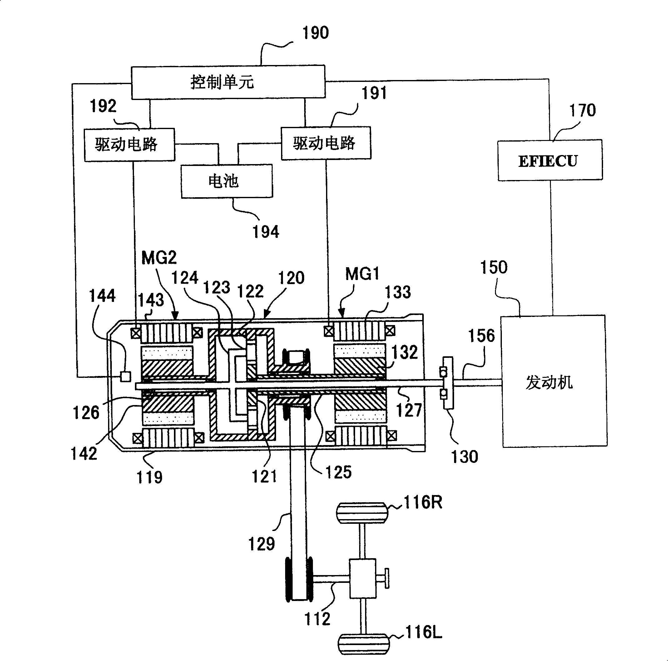 power-take-off-mixed-power-take-off-and-its-control-method-and-mixed