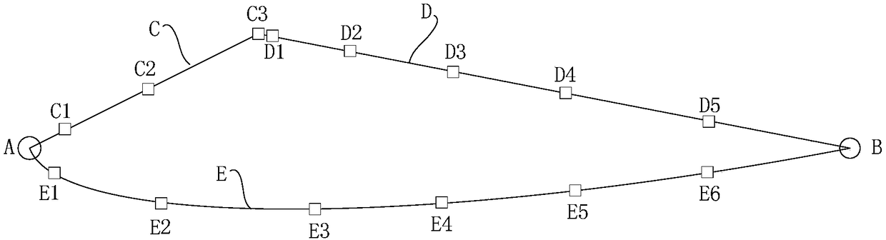 Driving and subway path combined planning method, system and equipment as well as storage medium