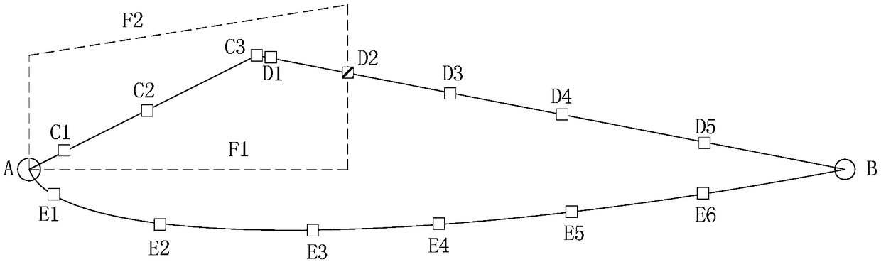 Driving and subway path combined planning method, system and equipment as well as storage medium