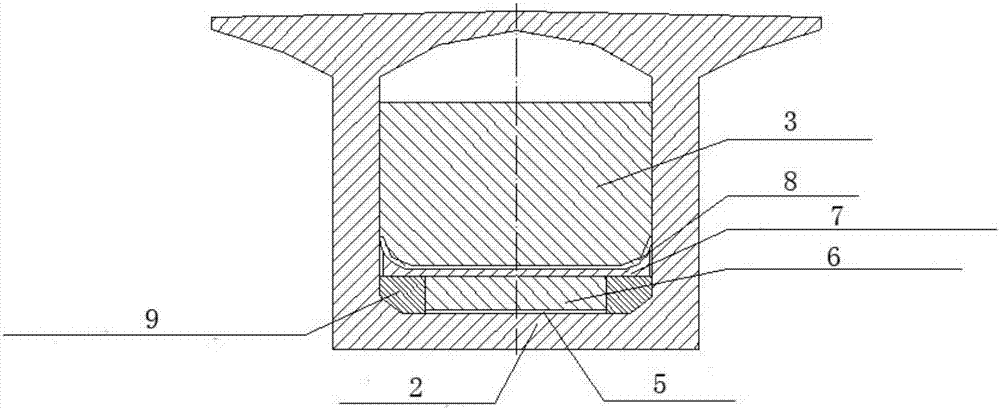 Single-box single-chamber box girder and its design method for continuous rigid-frame aqueduct with variable box and variable cross-section