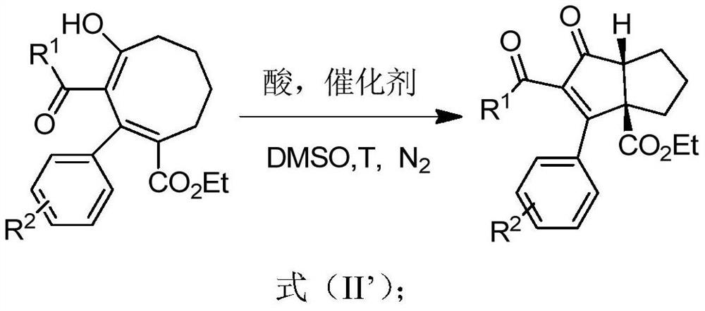 Synthesis and preparation method of bicyclo[3,3,0]cyclooctanone derivatives