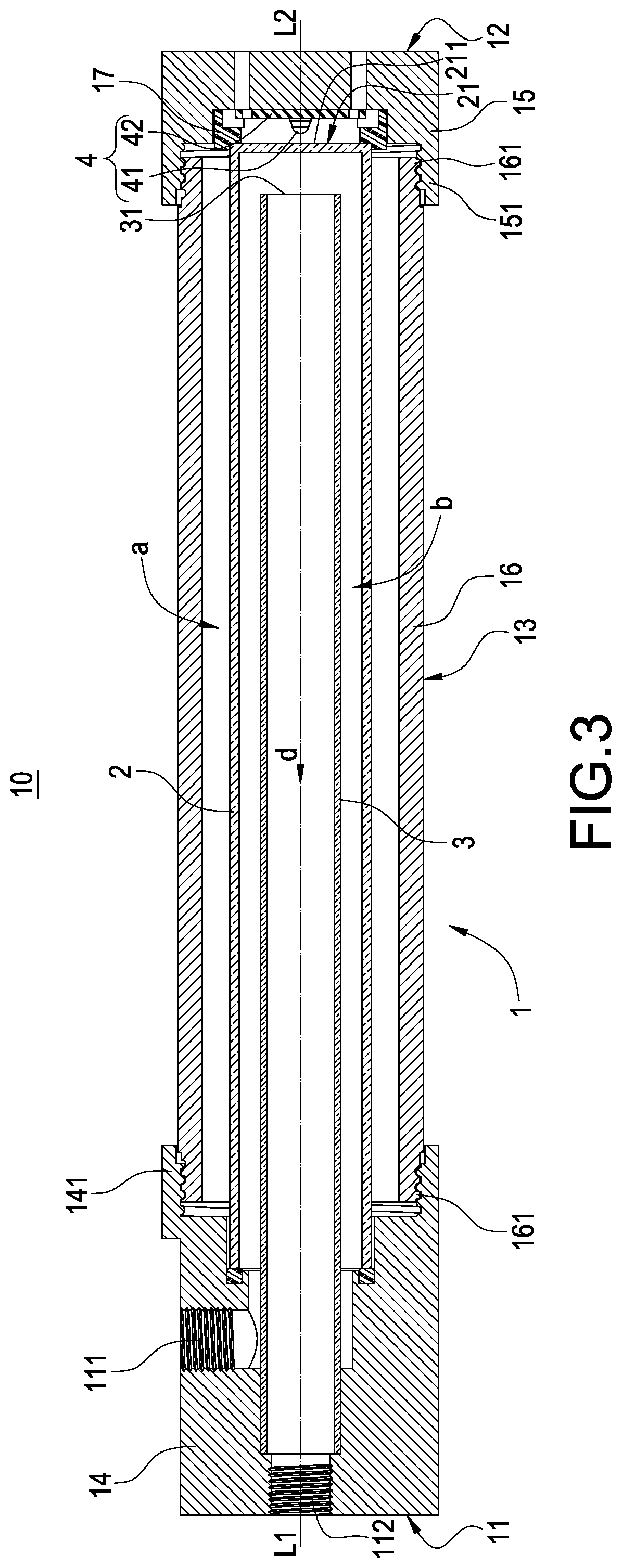 Water sterilizing tube