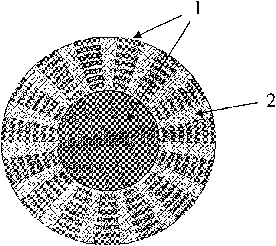Method for solving cracking problem during sintering of ceramic concentric spheres