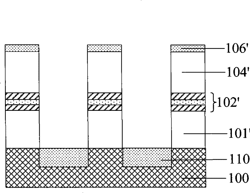 Method for forming flash memory grid electrode and flash memory