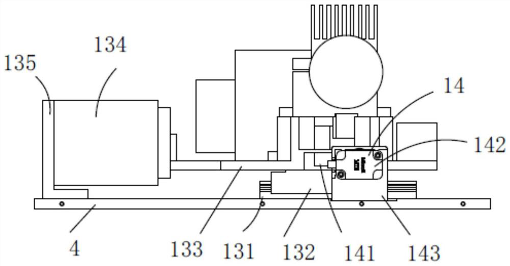 Light spot trajectory control device in laser dental preparation robot