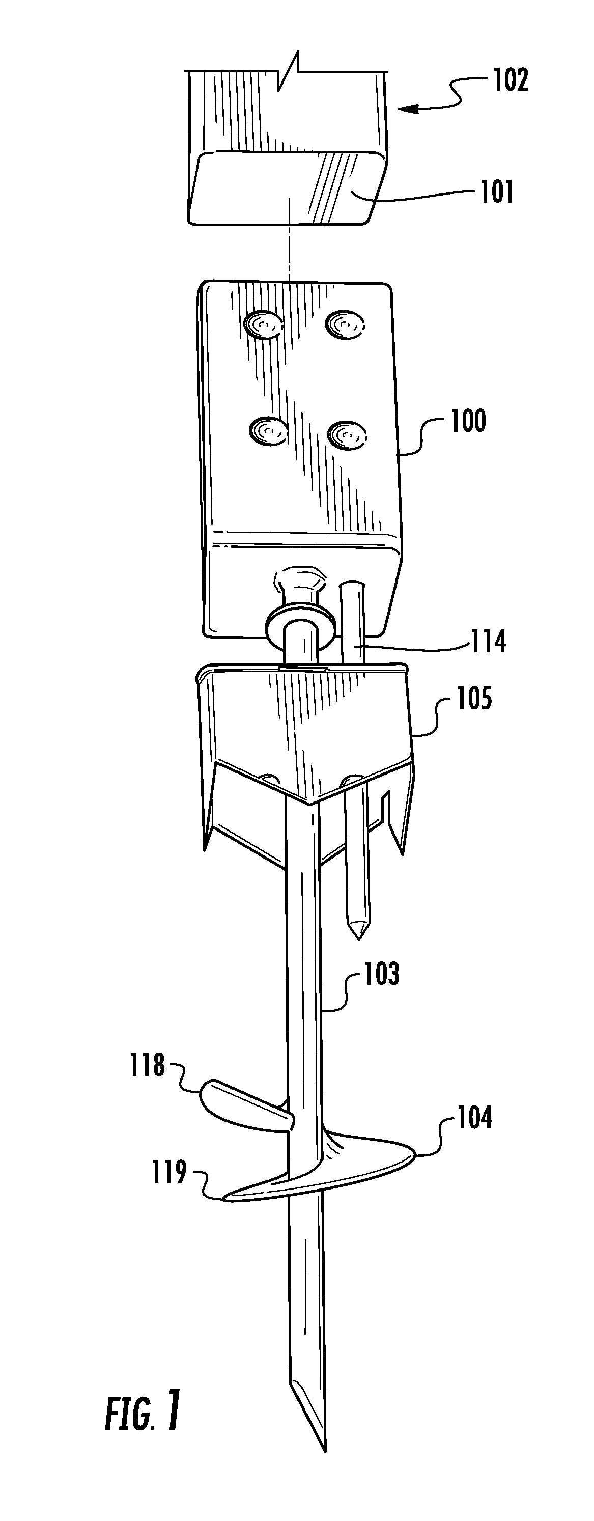 Post anchor apparatus and method of use