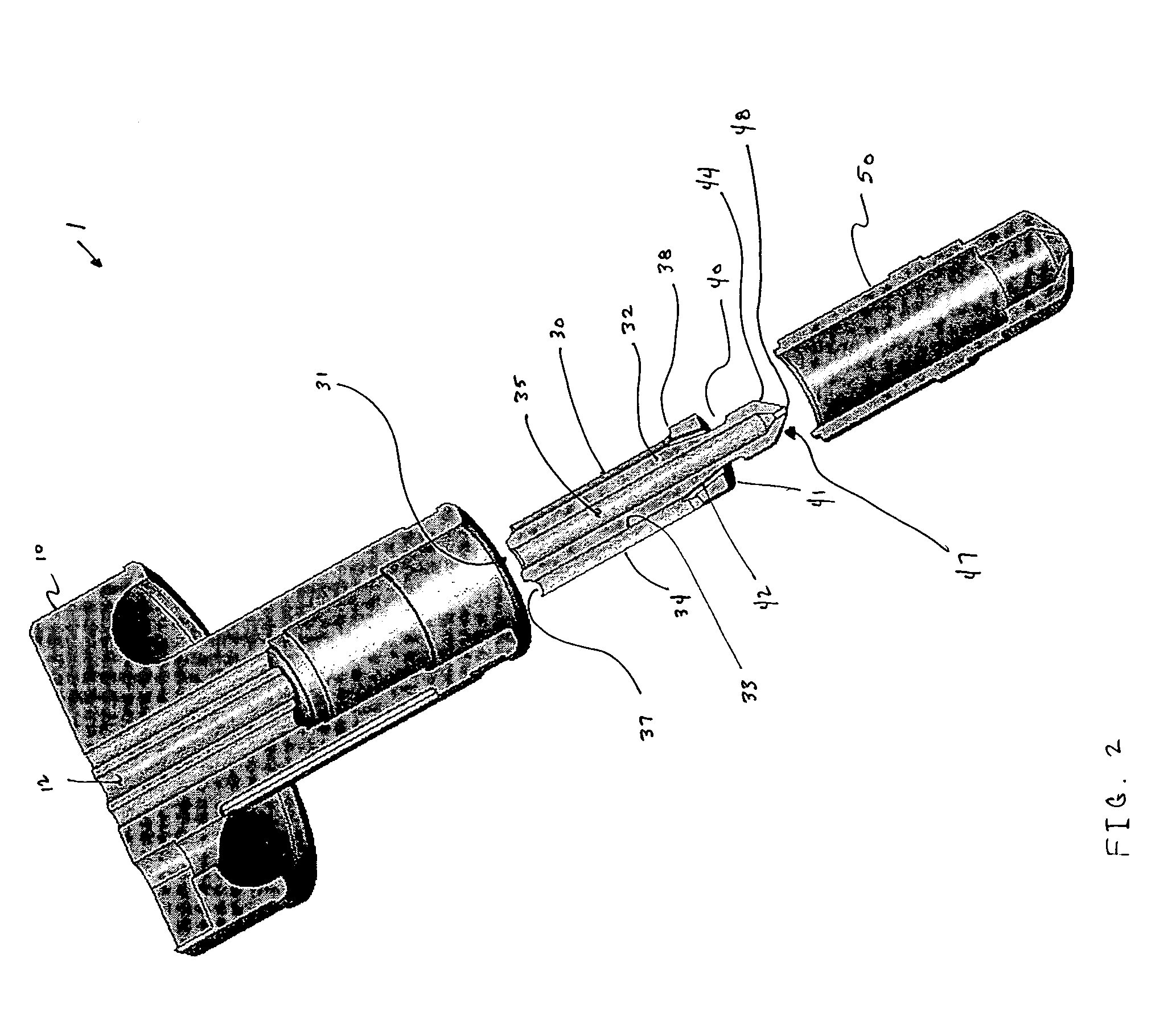 Co-injection nozzle