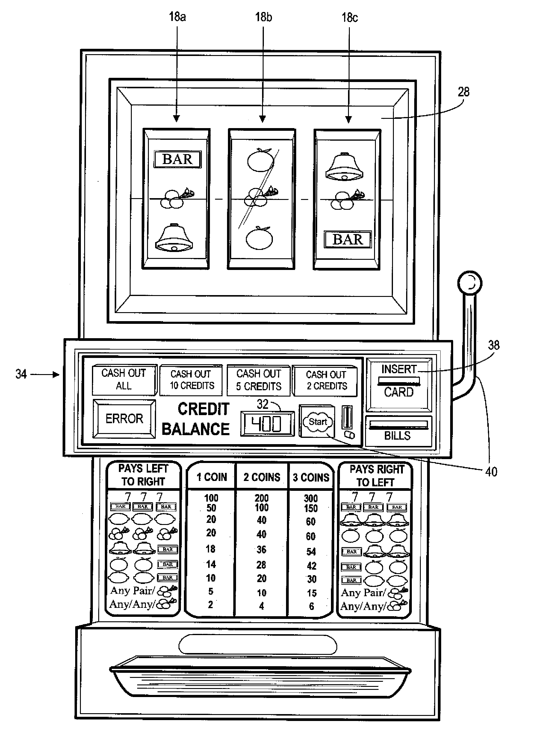 Method and apparatus for operating a gaming device to dispense a specified amount