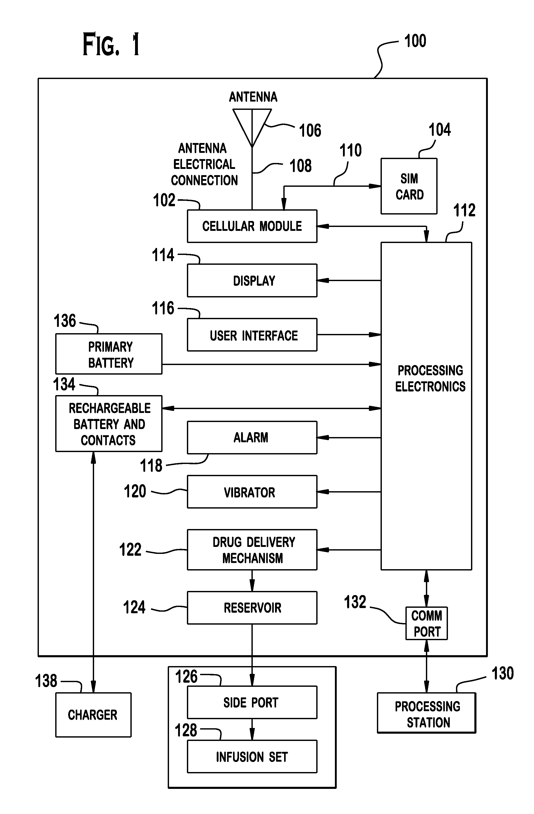 Cellular-Enabled Medical Monitoring and Infusion System