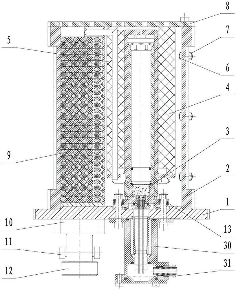 Rope throwing appliance mechanism for recovering autonomous underwater vehicle