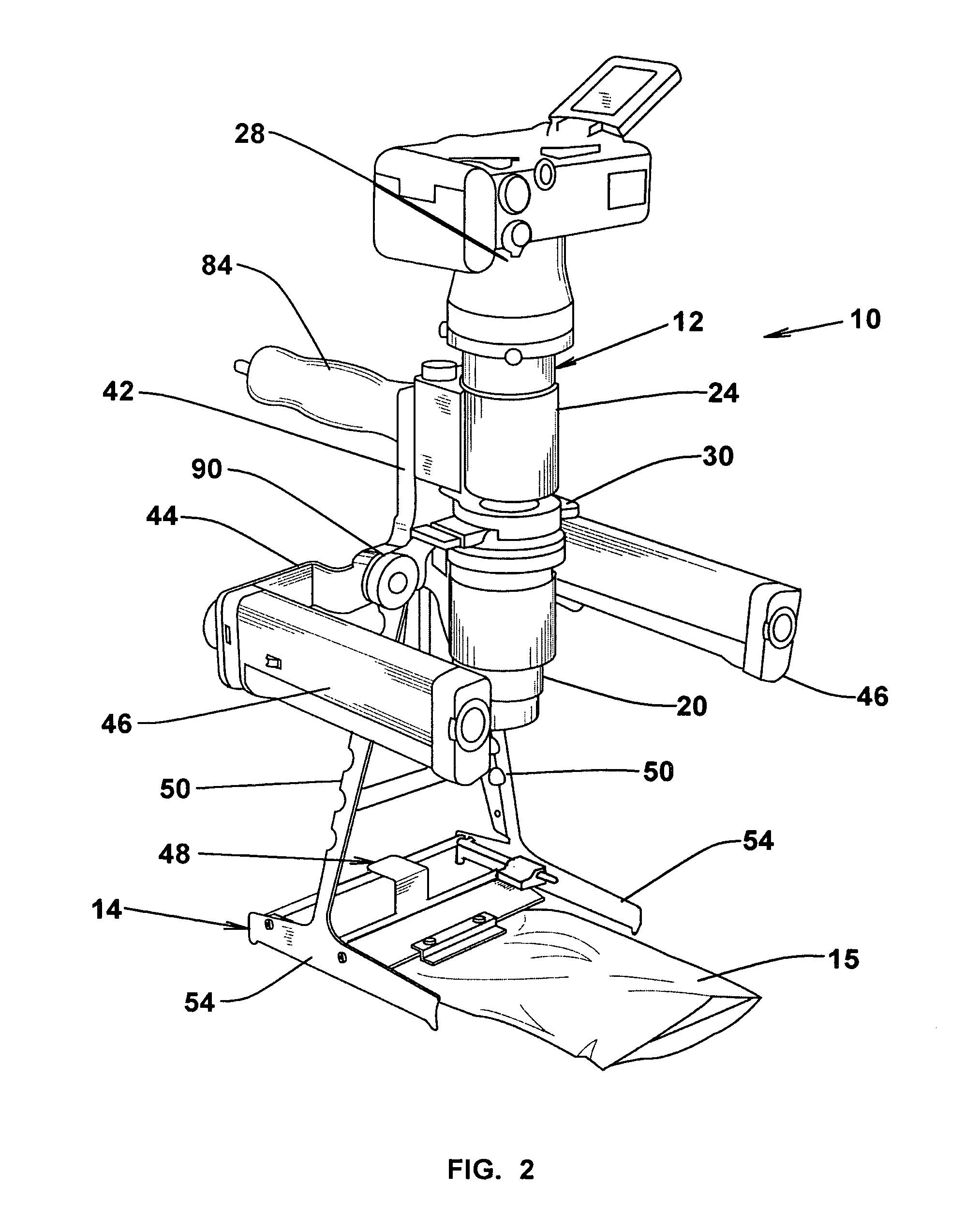 Forensic visualization and recording apparatus