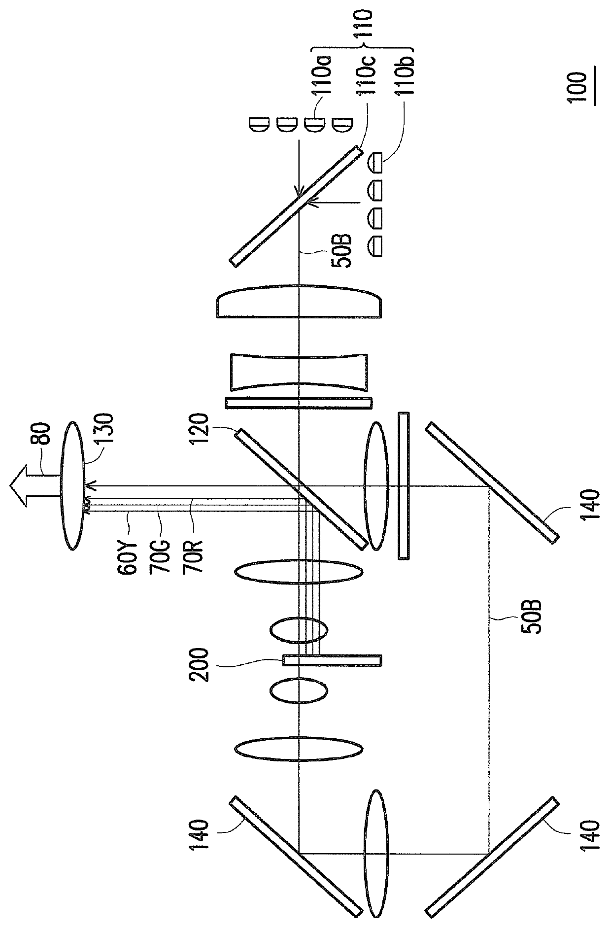 Wavelength conversion and filtering module and light source system