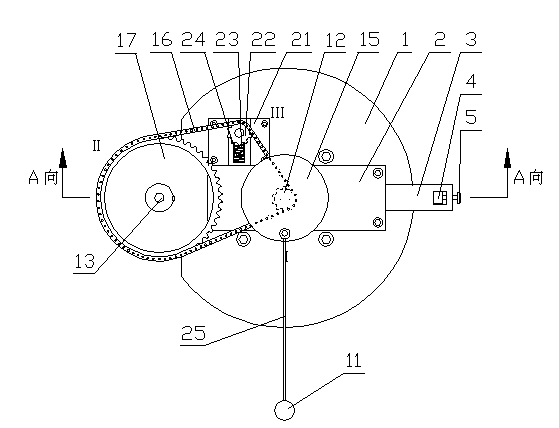 Speed-adjustable turning equipment for flange surfaces with same bore