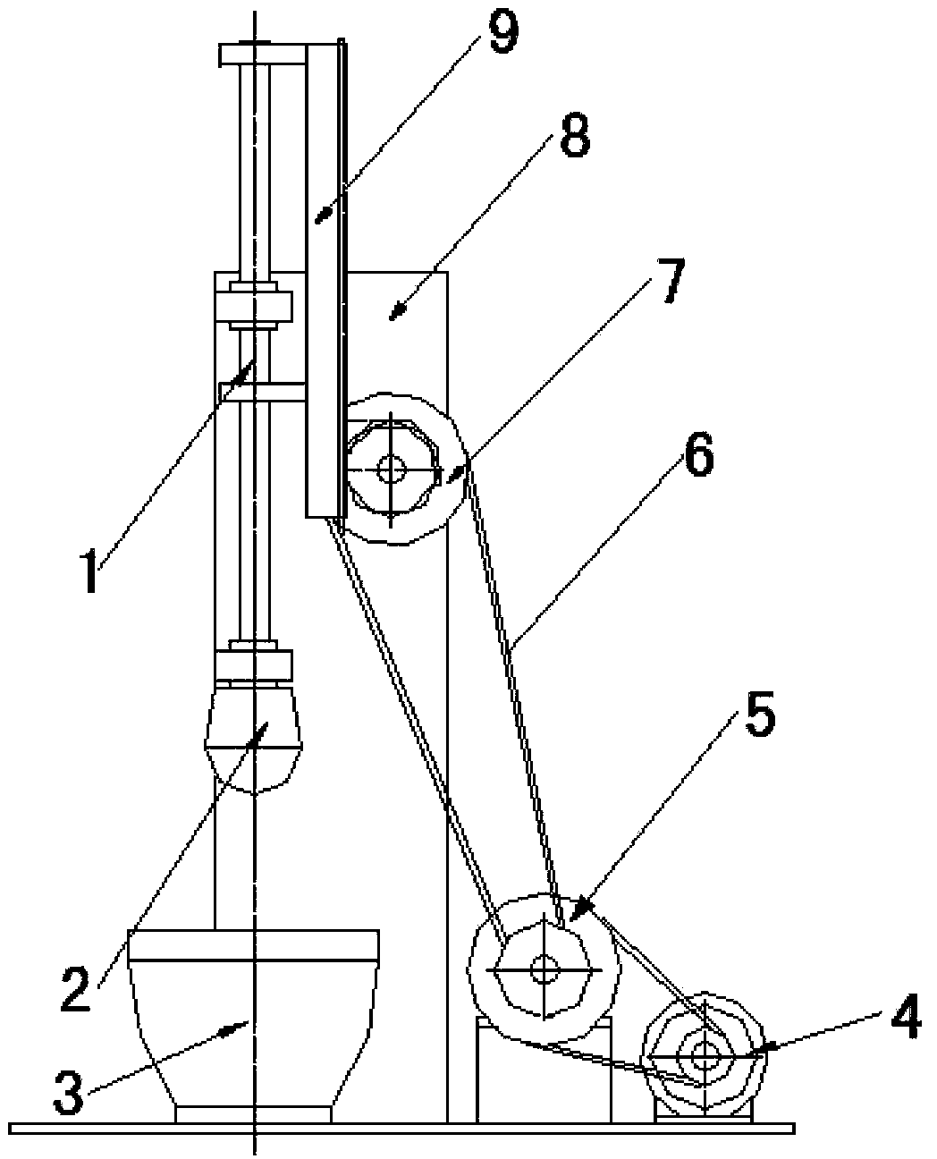 Method for processing rice cake