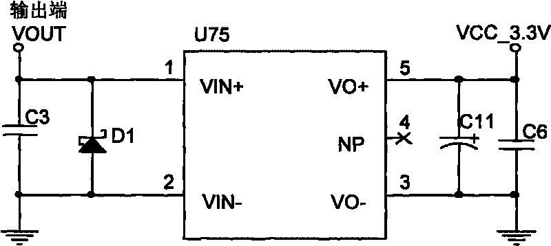 Automatic switching circuit of power supply