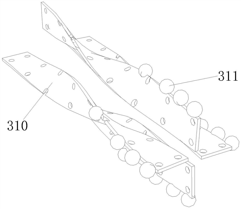 Weed removing device with collecting function for fruit planting