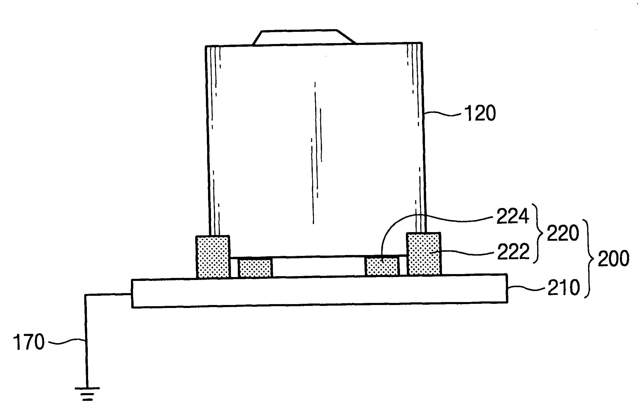 Cassette table of a semiconductor fabricating apparatus