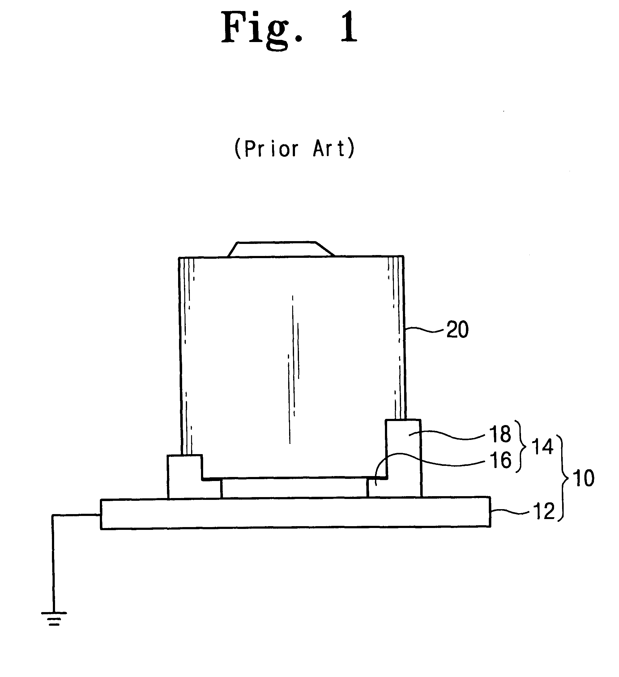 Cassette table of a semiconductor fabricating apparatus