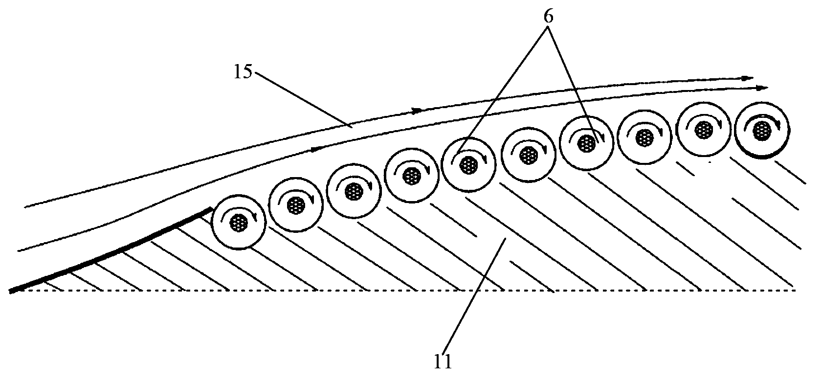 Novel high-speed surface resistance reduction device