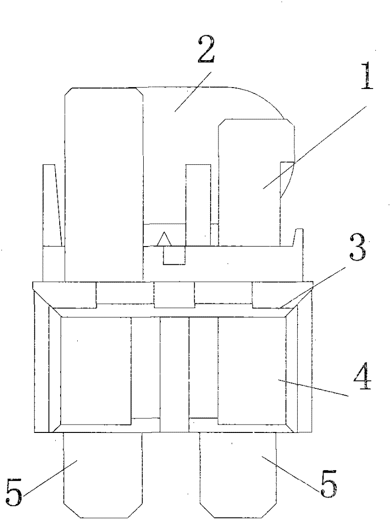 Automobile fuse box