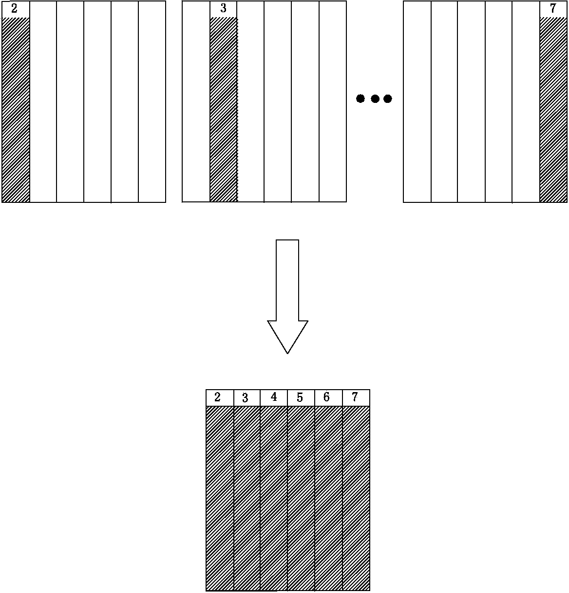 Inner core plate of sandwich plate and lamination error proof method of sandwich plate