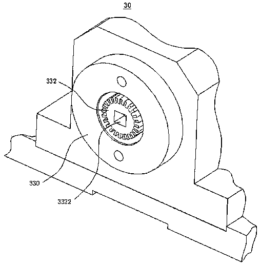 Commutator mica sheet and copper sheet mixed arrangement device