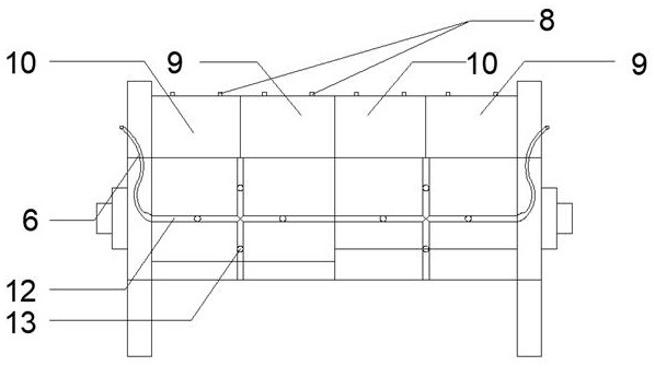 Variable gradient simulation device for slope interface instability caused by soft clamping rock argillization under dry-wet alternation effect