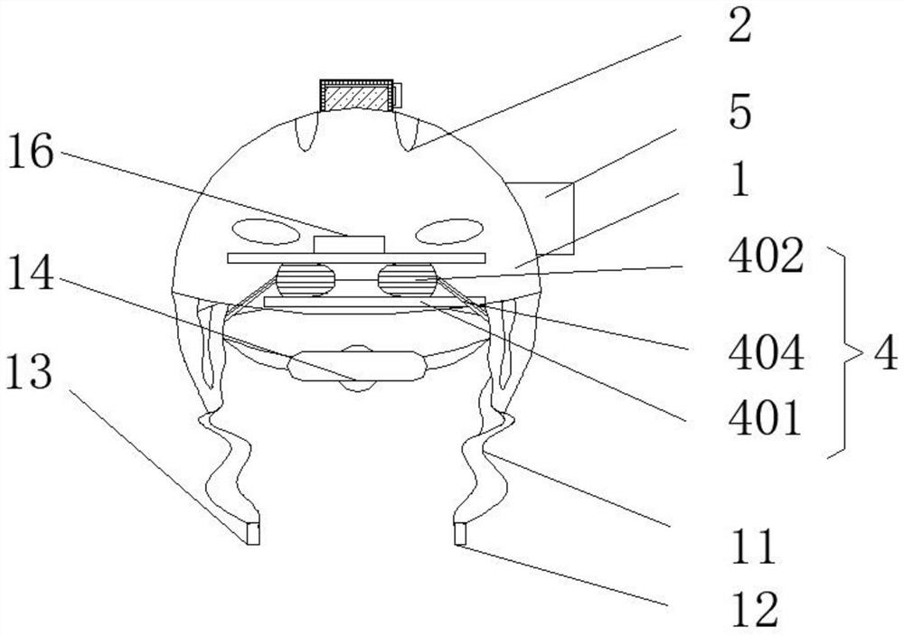 Water area rescue helmet