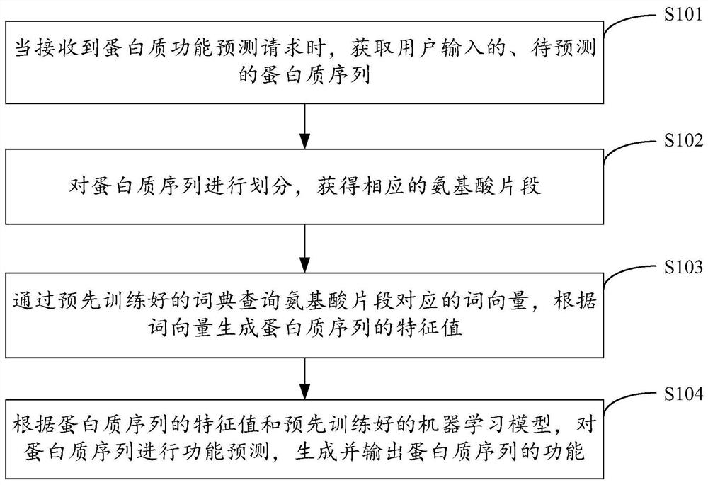 Protein function prediction method, device, equipment and storage medium