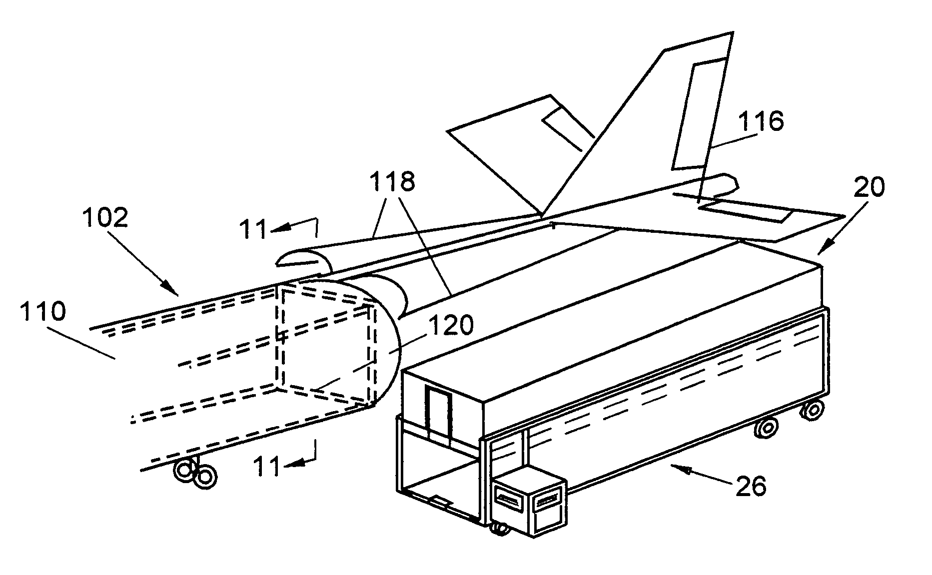 System and method for integrating air and ground transportation of passengers and cargo
