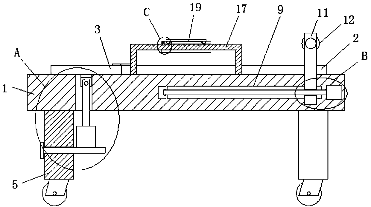 Medical nursing device for internal medicine and surgical departments