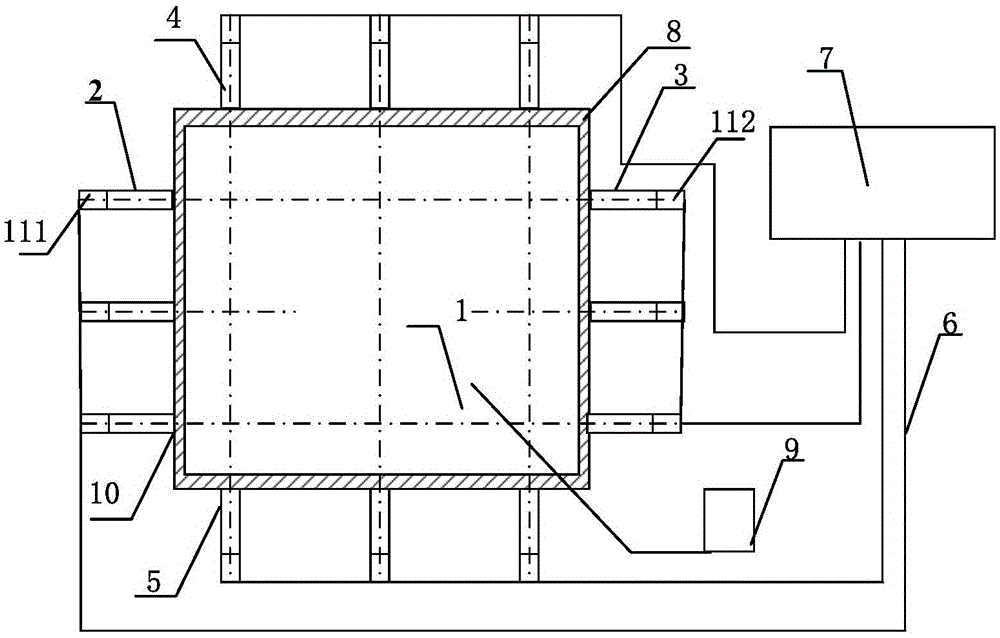 Natural gas leak detection device and method