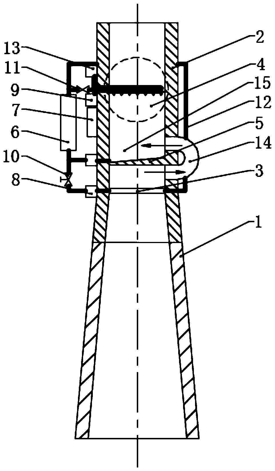 Chimney waste gas smoke plume removal apparatus utilizing electrostatic technology