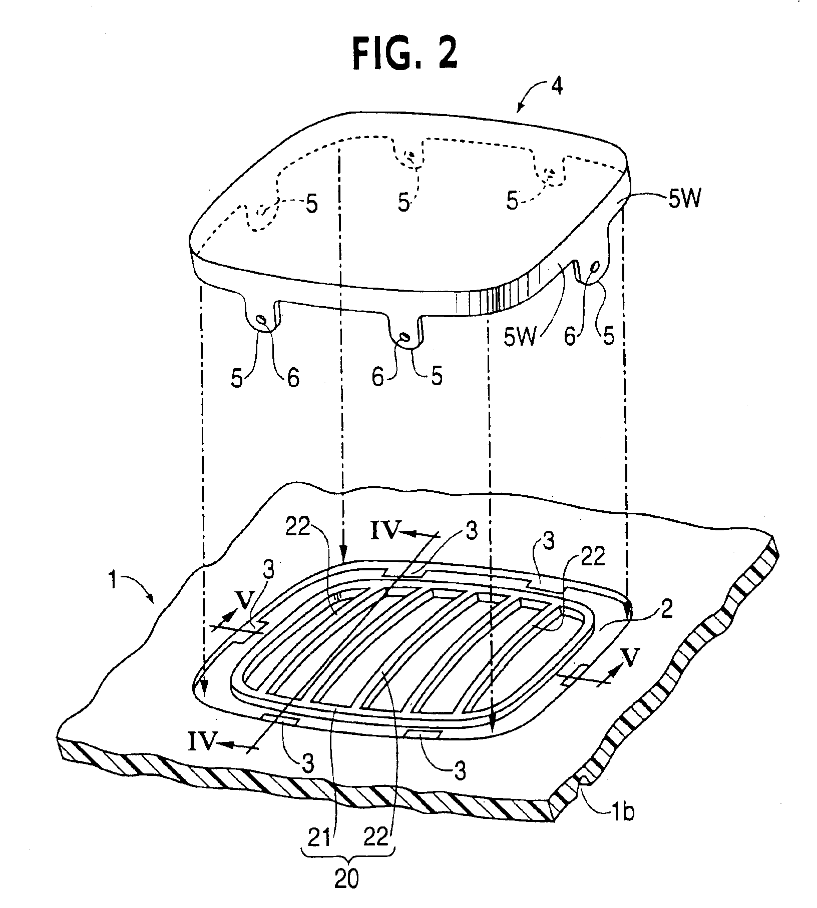 Cover for air bag device