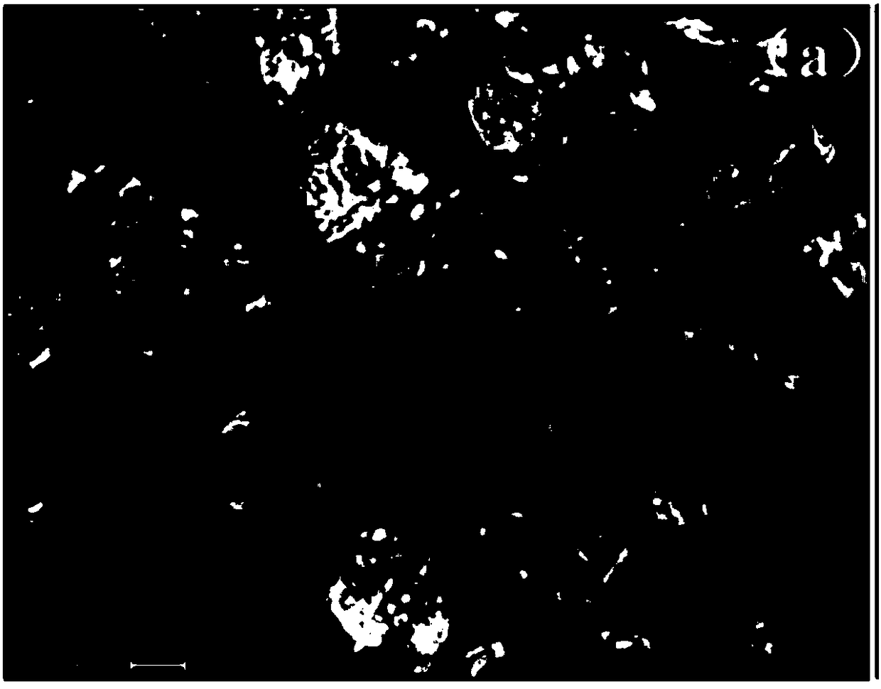 A kind of preparation method of high nickel matte oxidized calcine